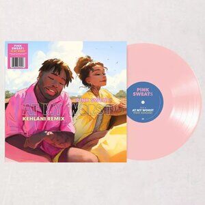 Pink Sweat$ Ft. Kehlani - At My Worst Limited LP Vinyl Record